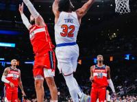 杏彩体育平台-纽约尼克斯主场大胜:NBA常规赛收官胜利